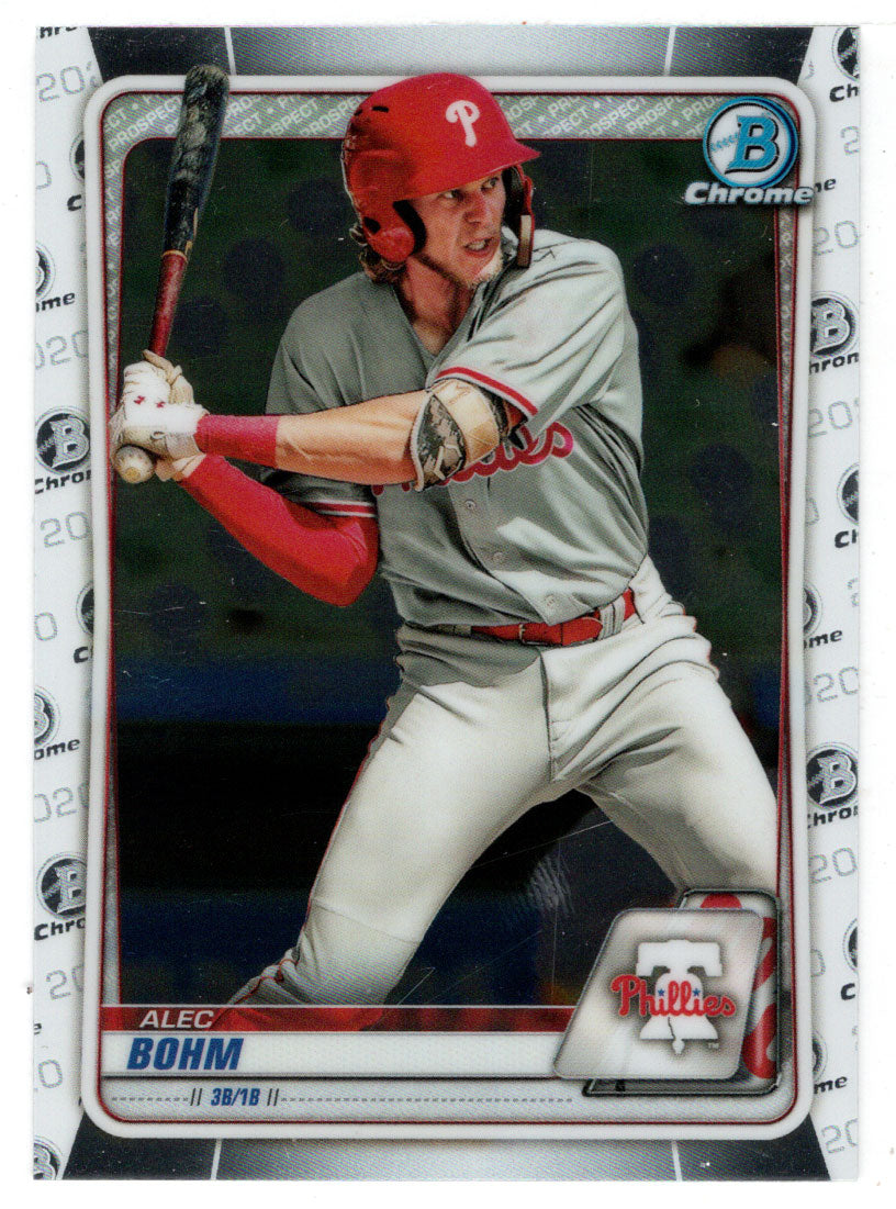 Alec Bohm - Philadelphia Phillies (MLB Baseball Card) 2020 Bowman Chrome Prospects # BCP-29 Mint