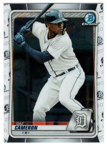 Daz Cameron - Detroit Tigers (MLB Baseball Card) 2020 Bowman Chrome Prospects # BCP-45 Mint