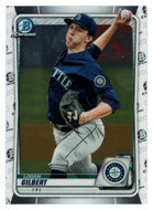 Logan Gilbert - Seattle Mariners (MLB Baseball Card) 2020 Bowman Chrome Prospects # BCP-58 Mint