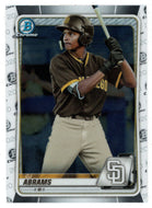 CJ Abrams - San Diego Padres (MLB Baseball Card) 2020 Bowman Chrome Prospects # BCP-62 Mint