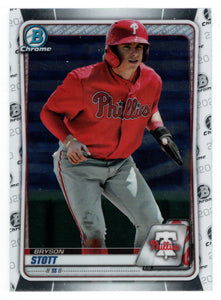 Bryson Stott - Philadelphia Phillies (MLB Baseball Card) 2020 Bowman Chrome Prospects # BCP-68 Mint