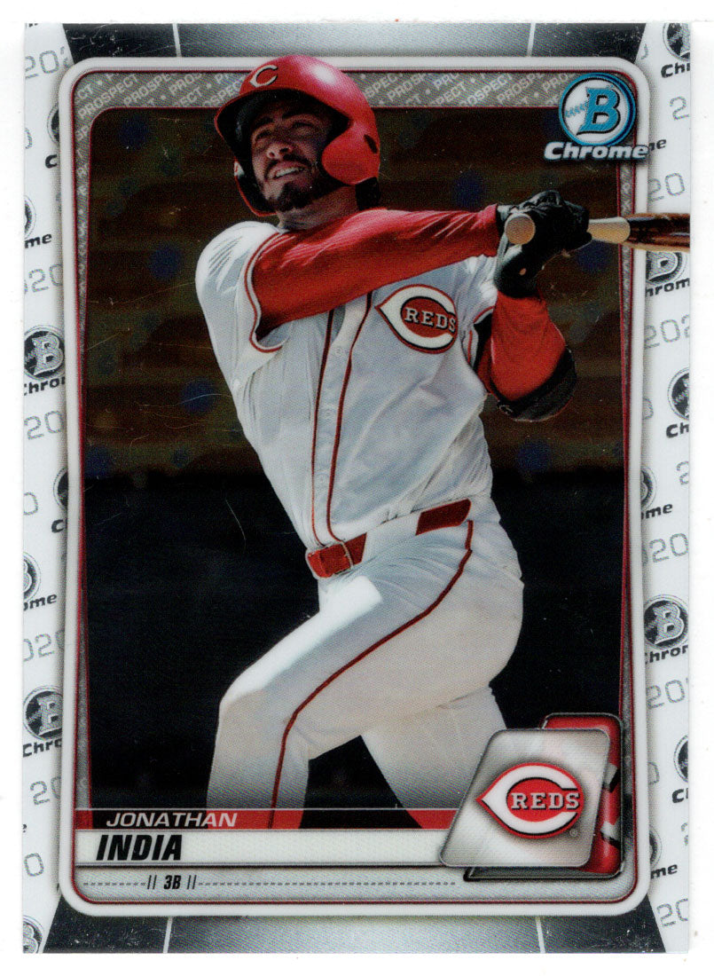 Jonathan India - Cincinnati Reds (MLB Baseball Card) 2020 Bowman Chrome Prospects # BCP-73 Mint