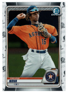 Freudis Nova - Houston Astros (MLB Baseball Card) 2020 Bowman Chrome Prospects # BCP-82 Mint