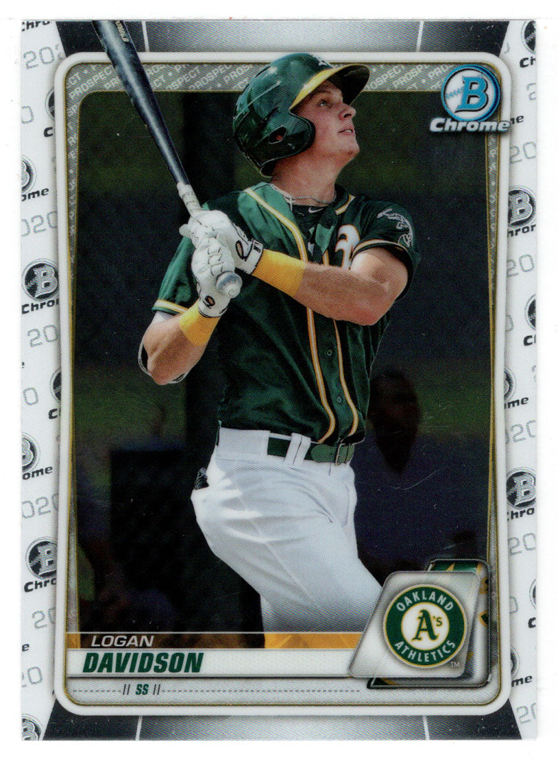 Logan Davidson - Oakland Athletics (MLB Baseball Card) 2020 Bowman Chrome Prospects # BCP-88 Mint