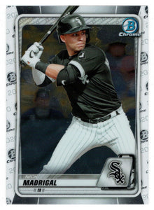 Nick Madrigal - Chicago White Sox (MLB Baseball Card) 2020 Bowman Chrome Prospects # BCP-101 Mint