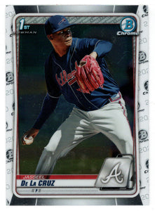 Jasseel De La Cruz - Atlanta Braves (MLB Baseball Card) 2020 Bowman Chrome Prospects # BCP-115 Mint