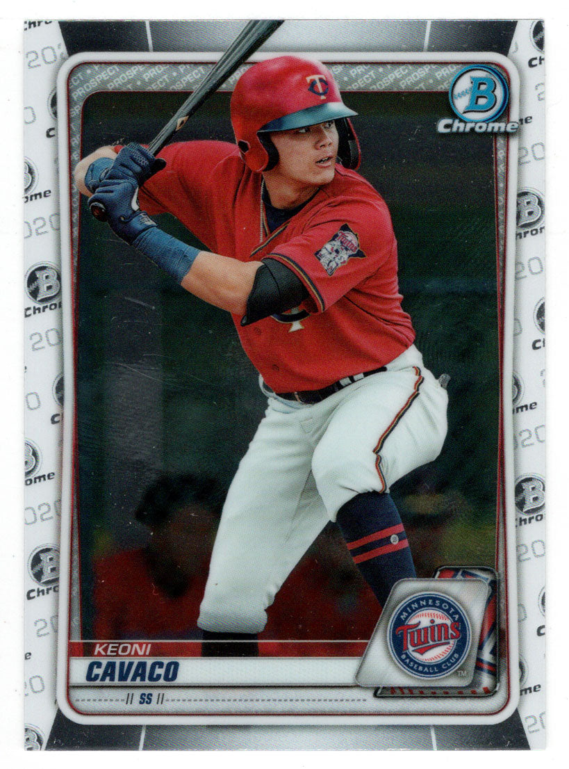 Keoni Cavaco - Minnesota Twins (MLB Baseball Card) 2020 Bowman Chrome Prospects # BCP-118 Mint