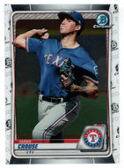 Hans Crouse - Texas Rangers (MLB Baseball Card) 2020 Bowman Chrome Prospects # BCP-119 Mint