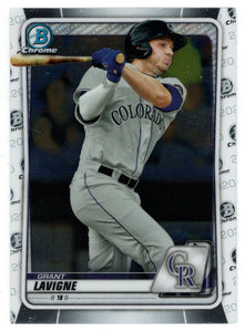 Grant Lavigne - Colorado Rockies (MLB Baseball Card) 2020 Bowman Chrome Prospects # BCP-121 Mint