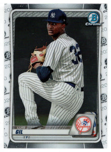 Luis Gil - New York Yankees (MLB Baseball Card) 2020 Bowman Chrome Prospects # BCP-132 Mint