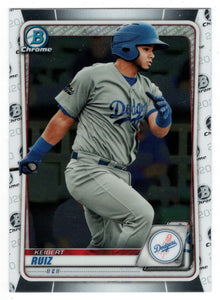 Keibert Ruiz - Los Angeles Dodgers (MLB Baseball Card) 2020 Bowman Chrome Prospects # BCP-143 Mint