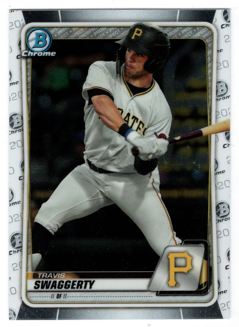 Travis Swaggerty - Pittsburgh Pirates (MLB Baseball Card) 2020 Bowman Chrome Prospects # BCP-146 Mint