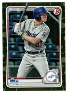 Kody Hoese - Los Angeles Dodgers (MLB Baseball Card) 2020 Bowman Prospects Camo # BP-4 Mint