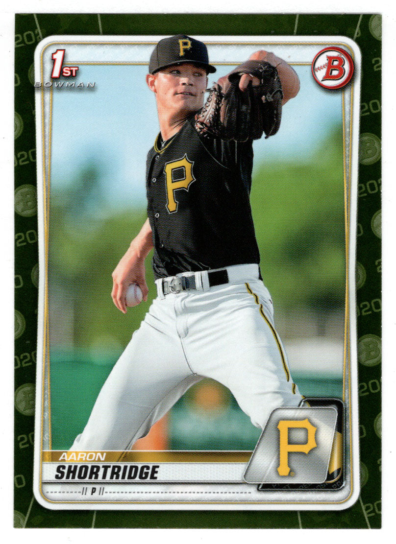 Aaron Shortridge - Pittsburgh Pirates (MLB Baseball Card) 2020 Bowman Prospects Camo # BP-9 Mint