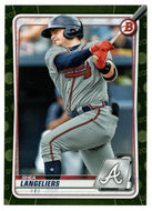 Shea Langeliers - Atlanta Braves (MLB Baseball Card) 2020 Bowman Prospects Camo # BP-21 Mint