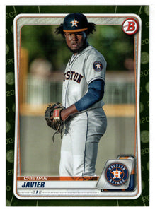 Cristian Javier - Houston Astros (MLB Baseball Card) 2020 Bowman Prospects Camo # BP-56 Mint