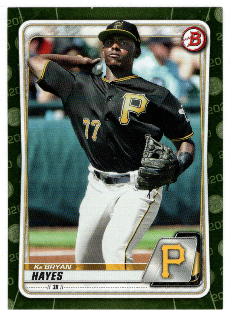 Ke'Bryan Hayes - Pittsburgh Pirates (MLB Baseball Card) 2020 Bowman Prospects Camo # BP-67 Mint