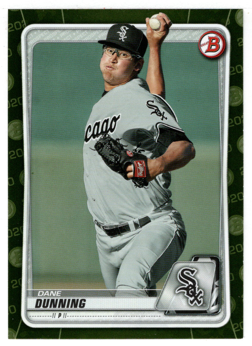 Dane Dunning - Chicago White Sox (MLB Baseball Card) 2020 Bowman Prospects Camo # BP-92 Mint