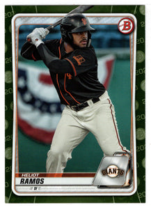 Heliot Ramos - San Francisco Giants (MLB Baseball Card) 2020 Bowman Prospects Camo # BP-148 Mint