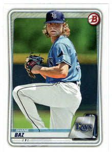 Shane Baz - Tampa Bay Rays (MLB Baseball Card) 2020 Bowman Prospects # BP-20 Mint