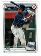 Jhon Diaz - Tampa Bay Rays (MLB Baseball Card) 2020 Bowman Prospects # BP-30 Mint