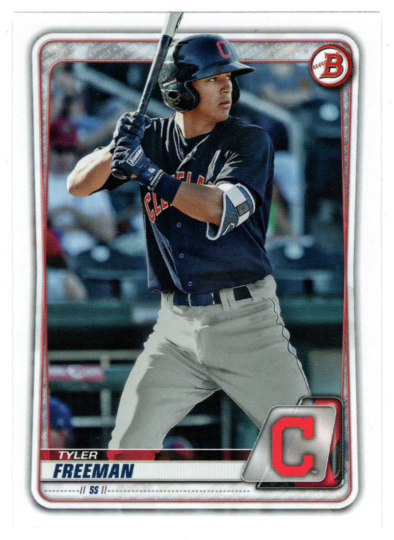 Tyler Freeman - Cleveland Indians (MLB Baseball Card) 2020 Bowman Prospects # BP-40 Mint