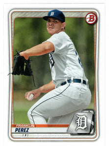 Franklin Perez - Detroit Tigers (MLB Baseball Card) 2020 Bowman Prospects # BP-63 Mint