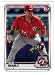 Drew Mendoza - Washington Nationals (MLB Baseball Card) 2020 Bowman Prospects # BP-71 Mint