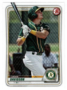 Logan Davidson - Oakland Athletics (MLB Baseball Card) 2020 Bowman Prospects # BP-88 Mint