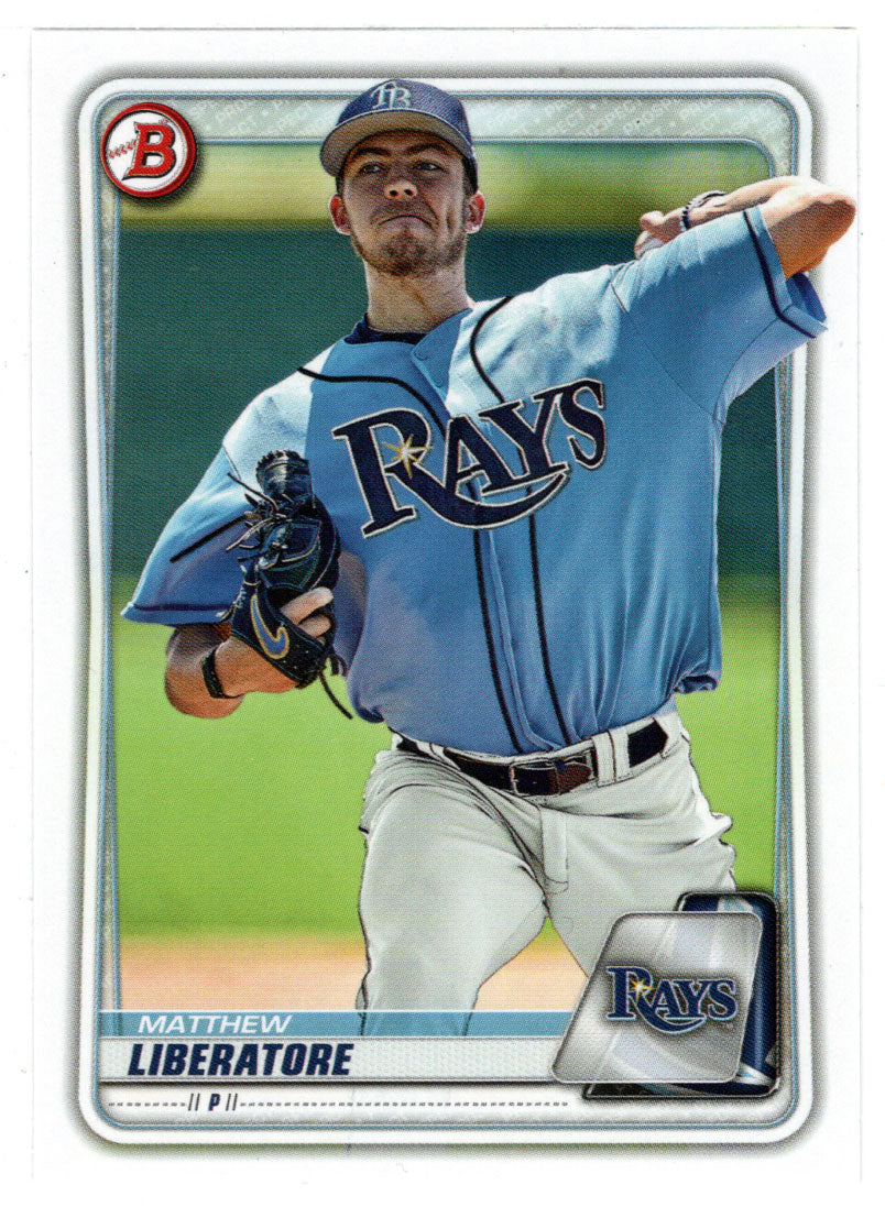 Matthew Liberatore - Tampa Bay Rays (MLB Baseball Card) 2020 Bowman Prospects # BP-89 Mint