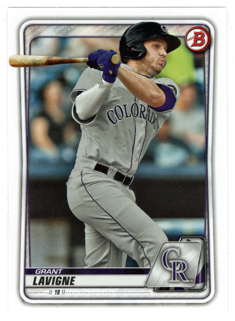 Grant Lavigne - Colorado Rockies (MLB Baseball Card) 2020 Bowman Prospects # BP-121 Mint