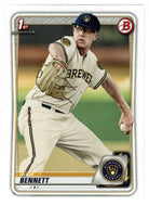 Nick Bennett - Milwaukee Brewers (MLB Baseball Card) 2020 Bowman Prospects # BP-140 Mint