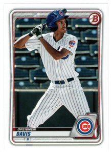 Brennen Davis - Chicago Cubs (MLB Baseball Card) 2020 Bowman Prospects # BP-141 Mint