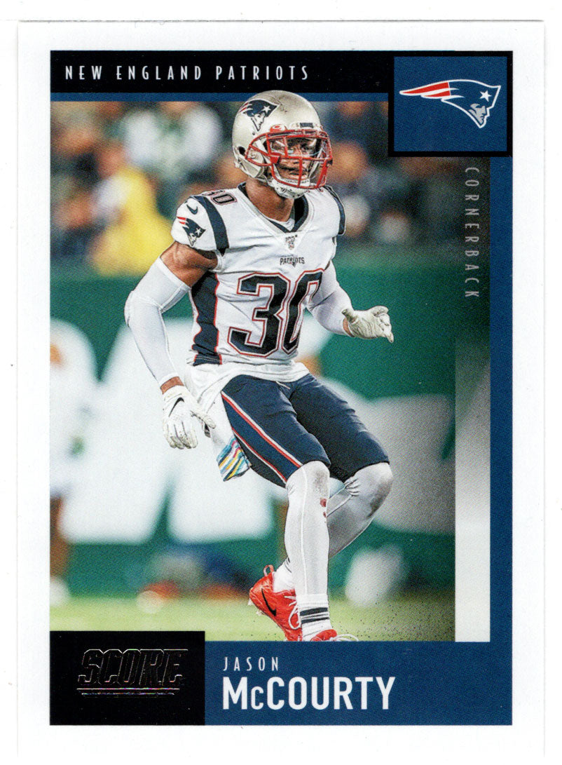 Jason McCourty - New England Patriots (NFL Football Card) 2020 Panini Score # 28 Mint