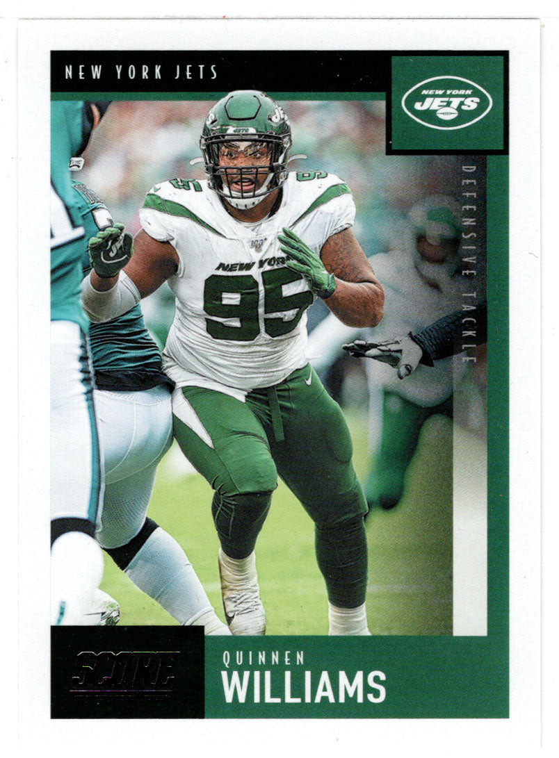 Quinnen Williams - New York Jets (NFL Football Card) 2020 Panini Score # 38 Mint