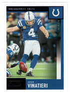 Adam Vinatieri - Indianapolis Colts (NFL Football Card) 2020 Panini Score # 103 Mint