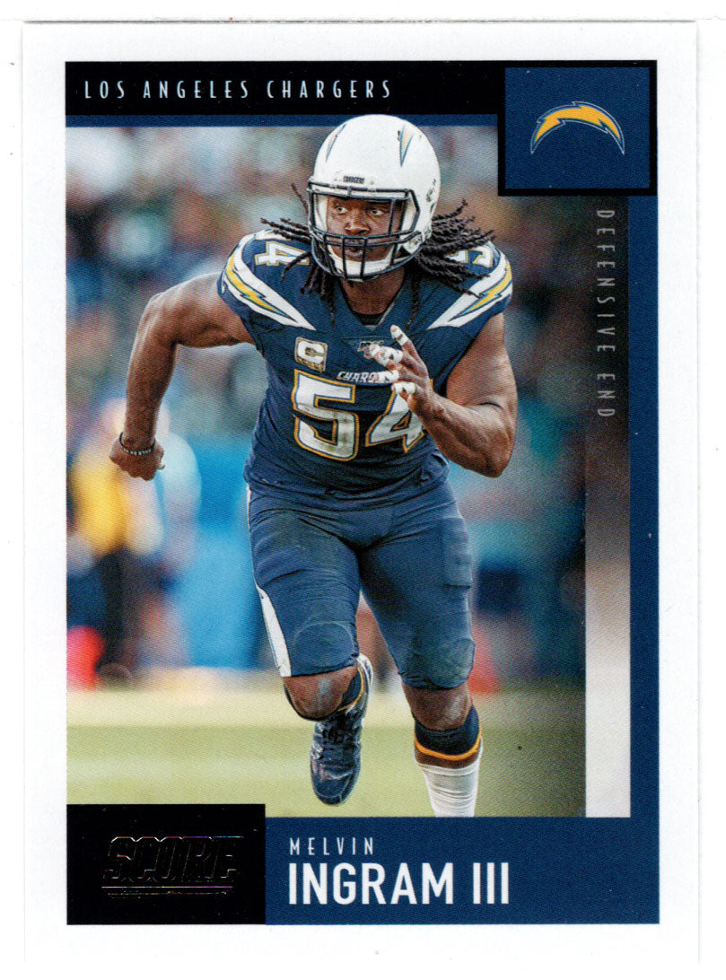 Melvin Ingram III - Los Angeles Chargers (NFL Football Card) 2020 Panini Score # 151 Mint