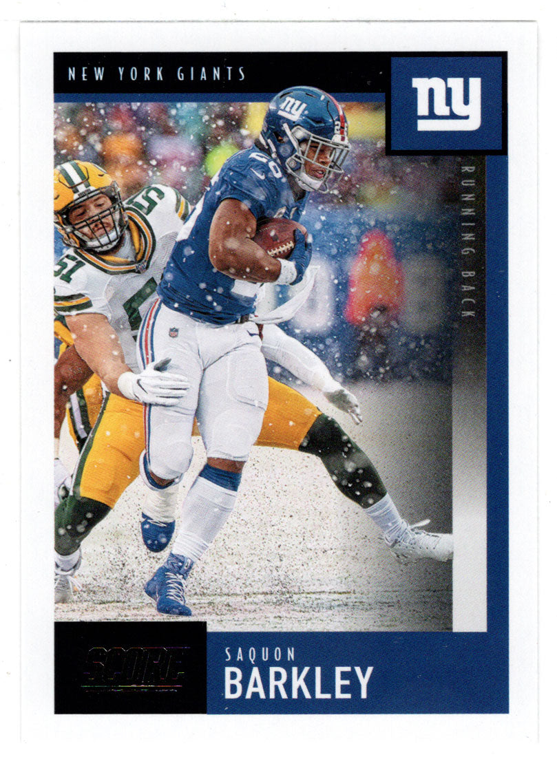 Saquon Barkley - New York Giants (NFL Football Card) 2020 Panini Score # 180 Mint