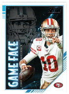 Jimmy Garoppolo - San Francisco 49ers - Game Face (NFL Football Card) 2020 Panini Score # GF-JG Mint