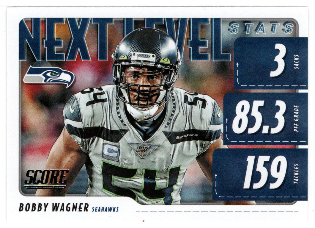 Bobby Wagner - Seattle Seahawks - Next Level Stats (NFL Football Card) 2020 Panini Score # NLS-BW Mint