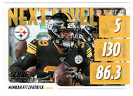 Minkah Fitzpatrick - Pittsburgh Steelers - Next Level Stats (NFL Football Card) 2020 Panini Score # NLS-MF Mint