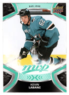 Kevin Labanc - San Jose Sharks (NHL Hockey Card) 2021-22 Upper Deck MVP # 62 Mint