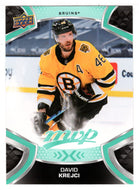 David Krejci - Boston Bruins (NHL Hockey Card) 2021-22 Upper Deck MVP # 66 Mint