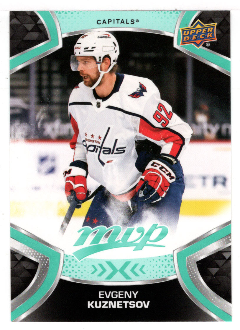 Evgeny Kuznetsov - Washington Capitals (NHL Hockey Card) 2021-22 Upper Deck MVP # 82 Mint