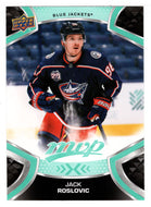 Jack Roslovic - Columbus Blue Jackets (NHL Hockey Card) 2021-22 Upper Deck MVP # 98 Mint