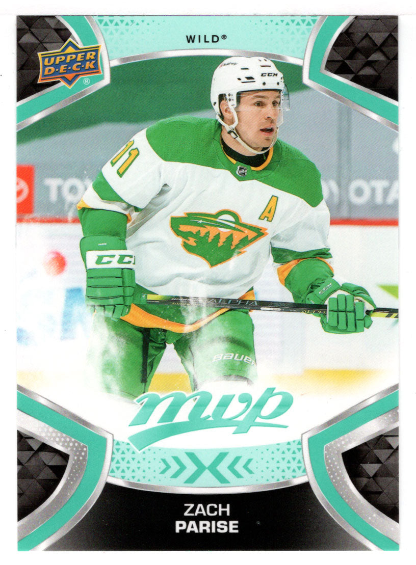 Zach Parise - Minnesota Wild (NHL Hockey Card) 2021-22 Upper Deck MVP # 111 Mint