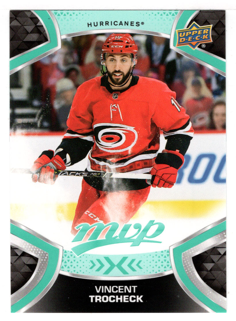 Vincent Trocheck - Carolina Hurricanes (NHL Hockey Card) 2021-22 Upper Deck MVP # 116 Mint