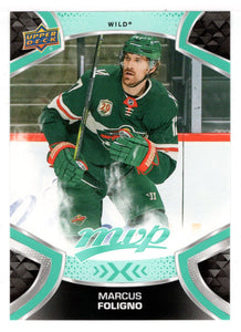 Marcus Foligno - Minnesota Wild (NHL Hockey Card) 2021-22 Upper Deck MVP # 117 Mint