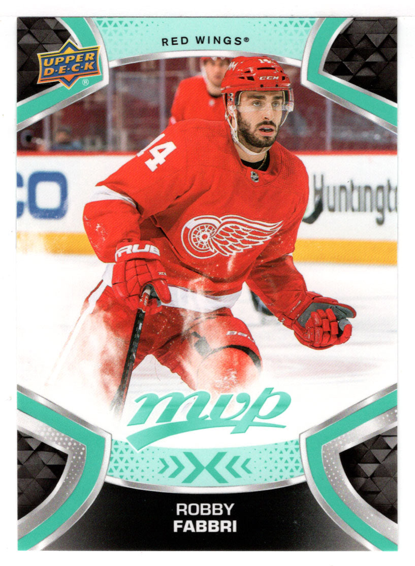 Robby Fabbri - Detroit Red Wings (NHL Hockey Card) 2021-22 Upper Deck MVP # 151 Mint