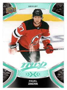 Pavel Zacha - New Jersey Devils (NHL Hockey Card) 2021-22 Upper Deck MVP # 162 Mint